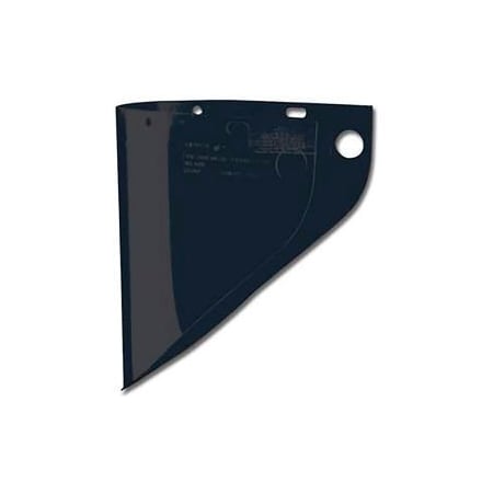 North Safety Honeywell Fibre-Metal® Green Shade 5 Propionate Ext. View Faceshield, 9-3/4" X 19" X .06"T 4199IRUV5